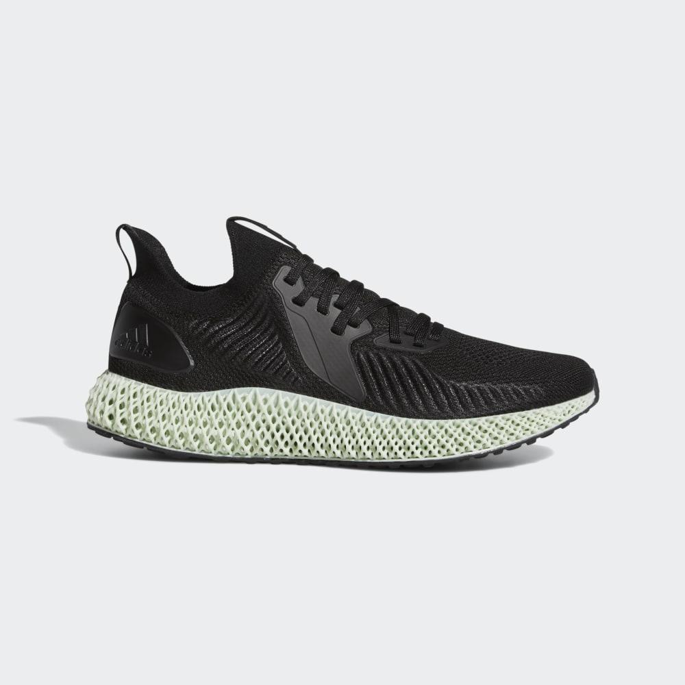 Adidas Men's AlphaEdge 4D Running Shoes Black/Dark Grey Ireland EF3453